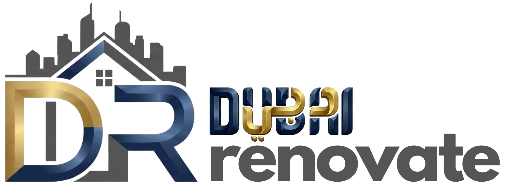 DubaiRenovate home renovation and interior design logo