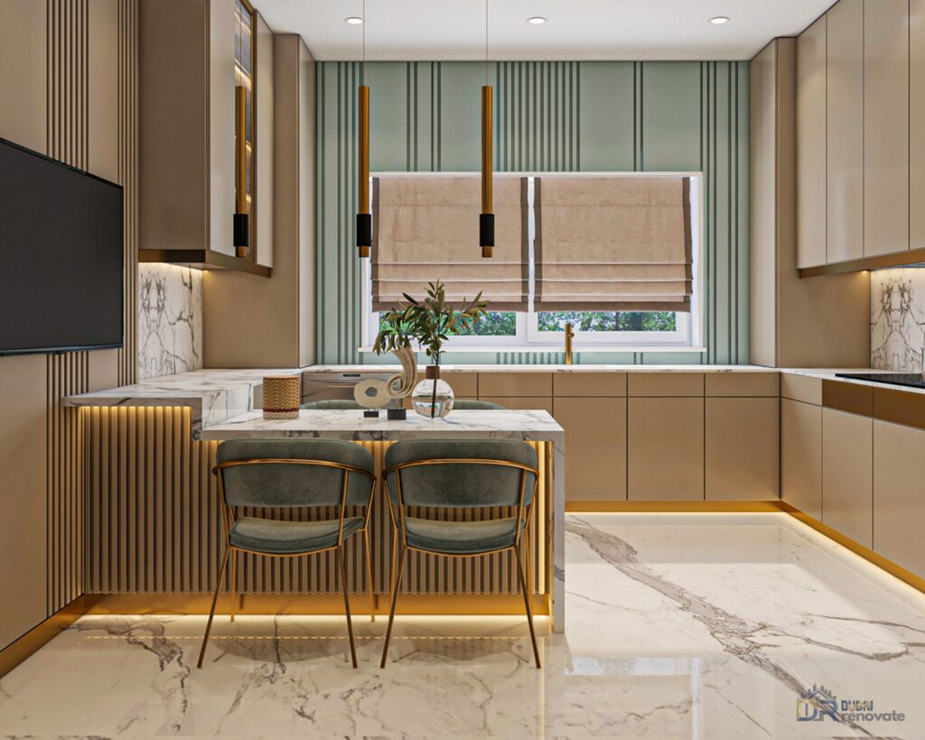 Dubai Luxury Modern Kitchen Design Ideas | DubaiRenovate