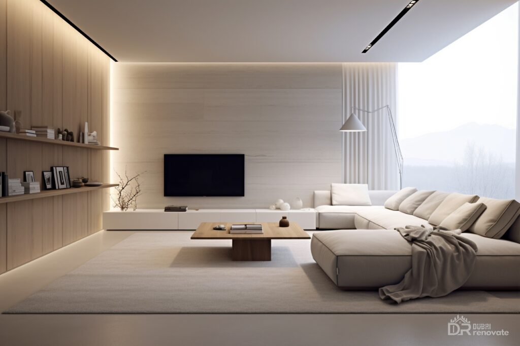 Dubai modern beige living room — 7 Stunning Elements