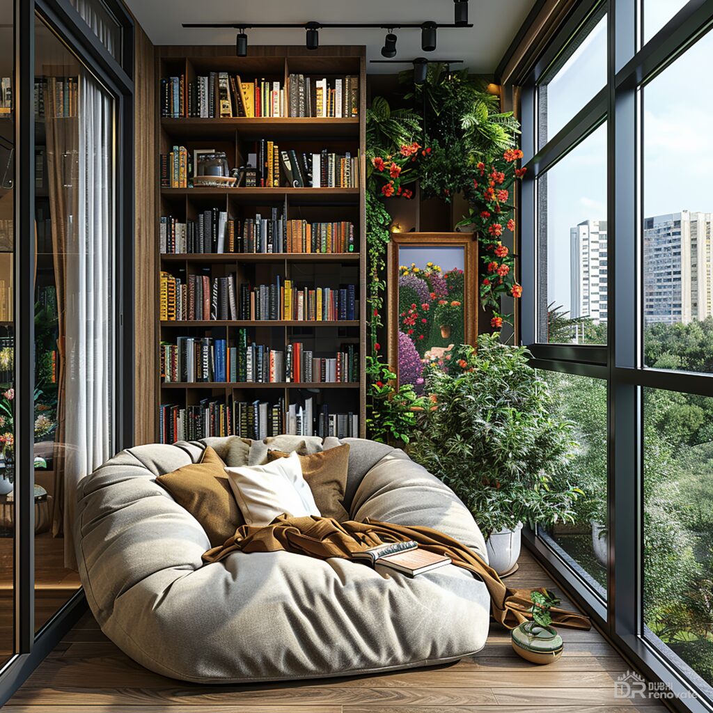 Dubai cozy balcony reading nook: 7 Stunning & Practical Ideas ...