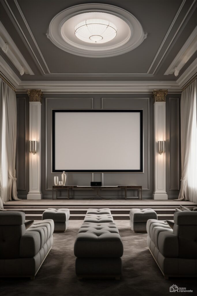 Neoclassical Dubai home cinema — 9 Essential Design Secrets