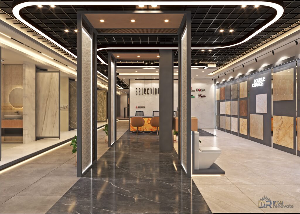 Dubai Luxury Tile Showroom Design Ideas — DubaiRenovate