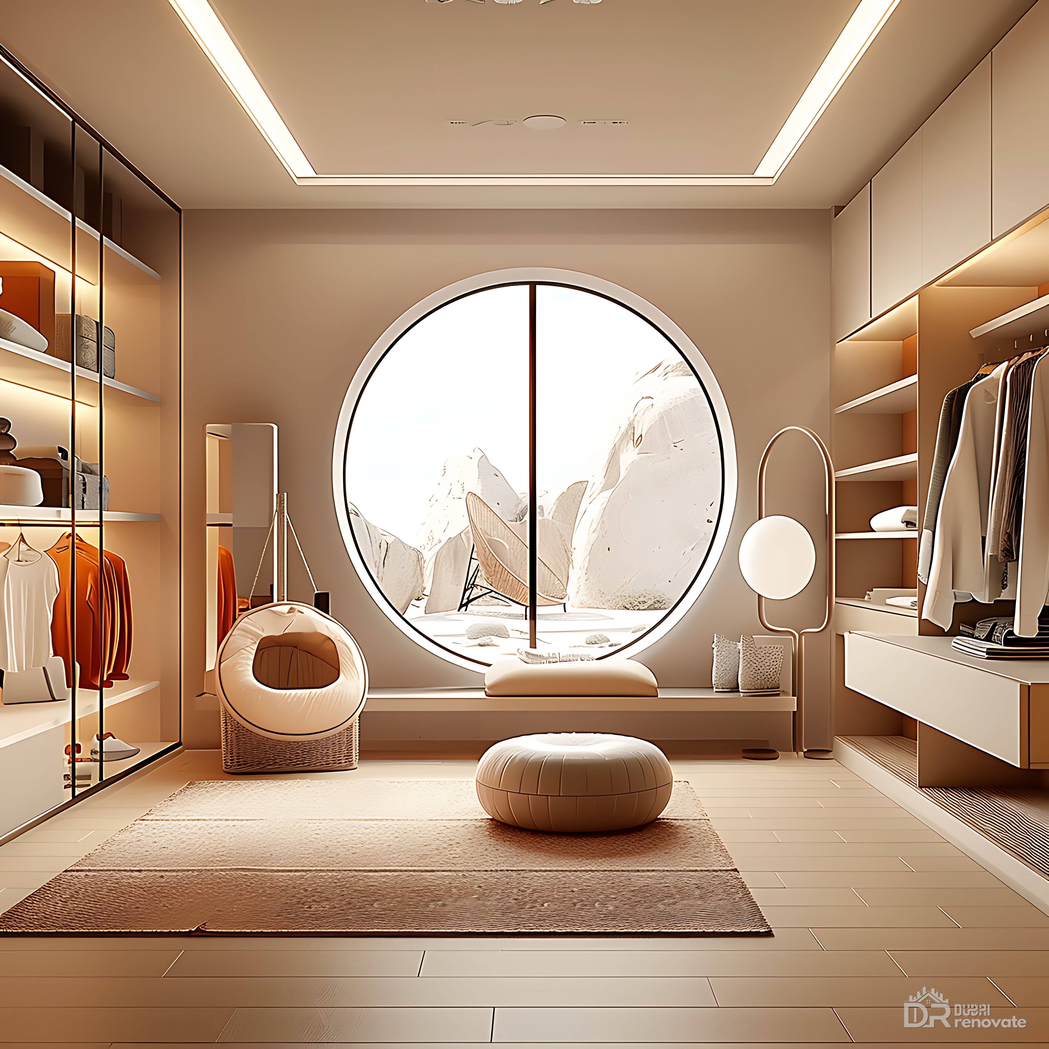 Minimalist luxury dressing room Dubai: 7 Stunning & Practical Ideas ...