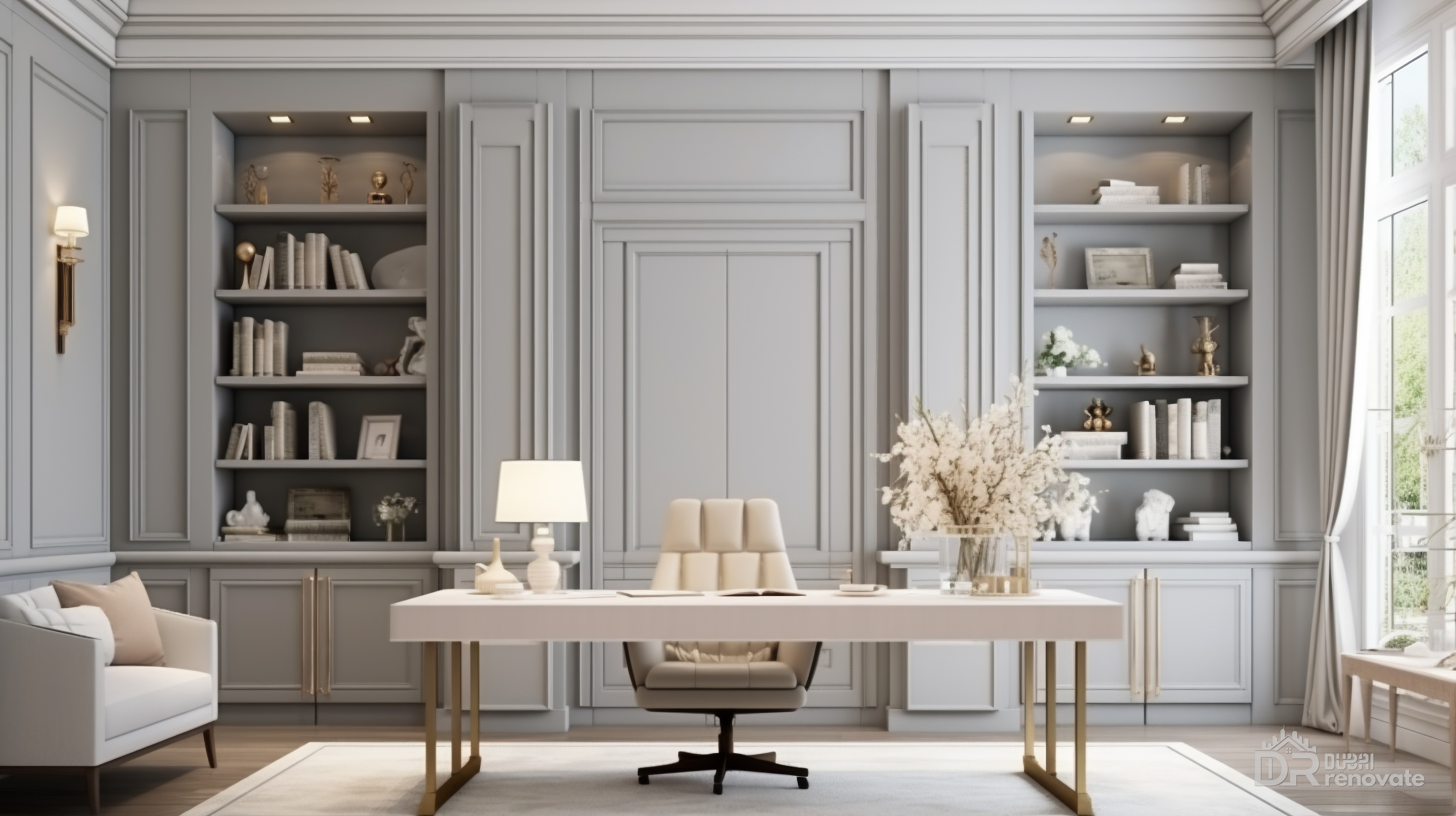 Dubai neoclassical home office: 9 Timeless Design Secrets
